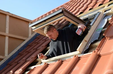 Pose de fenêtres de toit Velux à Bertholène